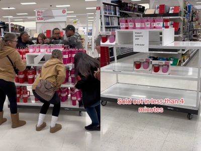 Shoppers are ‘trampling’ each other to get Target’s Valentine’s Day Stanley cup colours
