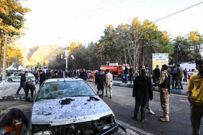 Islamic State claims responsibility for suicide bombings that killed dozens in Iran