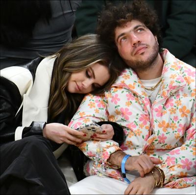 Selena Gomez and Benny Blanco Just Made Their Couple Debut With a PDA-Filled Courtside Appearance