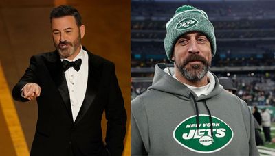 Jets QB Aaron Rodgers reaches new low with grudge-filled attack on Jimmy Kimmel