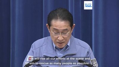Rescuers save woman in her 80s from rubble three days after earthquake hit Japan