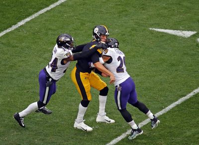 The last time Steelers QB Mason Rudolph faced the Ravens, they tried to take his head off