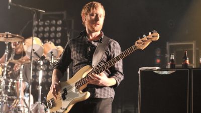 “I've always played with a pick, but up until the fifth Foo Fighters record, I never played downstrokes”: How Nate Mendel changed the way he played bass to “support Dave’s songs as best as possible”