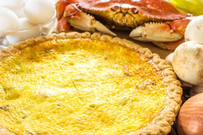 Yes, this crab pie is absolutely perfect