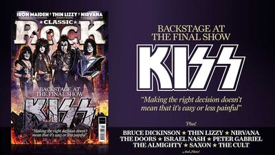 Backstage at the final Kiss show: Only in the pyrotechnic new issue of Classic Rock
