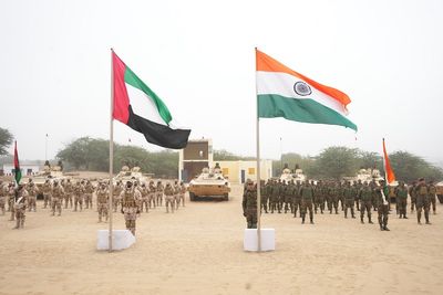 India-UAE joint military exercise 'Desert Cyclone' underway in Rajasthan