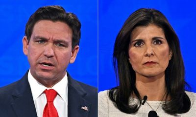 Haley, DeSantis Turn Fire On Trump In GOP Race