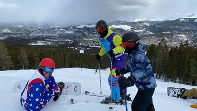 Josh Reddick's Family Enjoys Winter Fun at Breckenridge Ski Resort