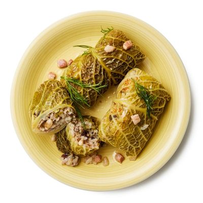 How to make the perfect Greek stuffed cabbage rolls, or lahanodolmades – recipe