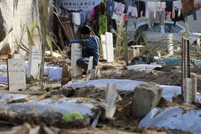 ‘He’s breathing’: My two hours under Gaza’s rubble after an Israeli strike