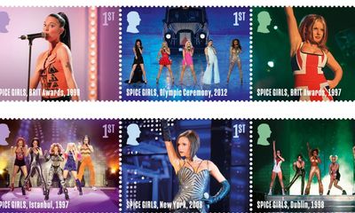 Royal Mail’s Spice Girls stamp collection marks band’s 30th anniversary