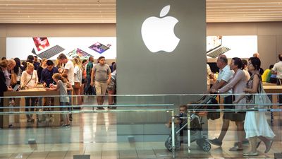 Apple lower on Foxconn outlook as Microsoft nears market-cap takeover