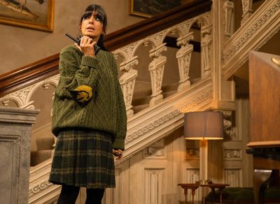 Claudia Winkleman’s tartan moment shows kilts are ‘well and truly back’