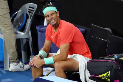Rafael Nadal needs medical time-out as comeback tournament ends in Brisbane loss