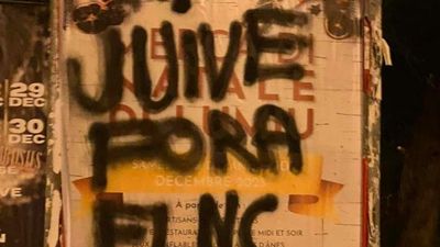 Anti-Semitic and anti-French graffiti condemned in Corsica