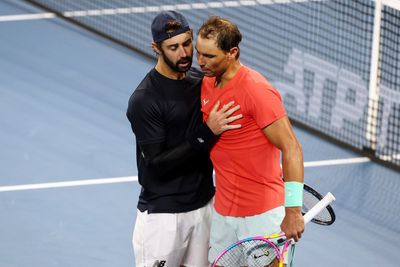 Rafael Nadal’s Australian Open hopes hindered by injury in Brisbane loss
