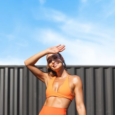 The Vibrant Energy of Kayla Itsines: Fitness Motivation Personified