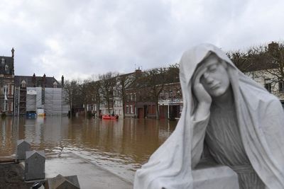 Heavy rains leave parts of England and Europe swamped in floodwaters