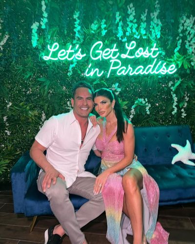 Teresa Giudice's Beachside Serenity and Vibrant New Year's Celebration