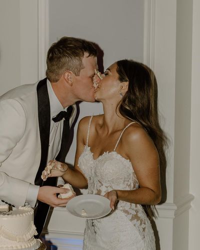 Josh and Wife Celebrate Love and Happiness with Cake Ceremony