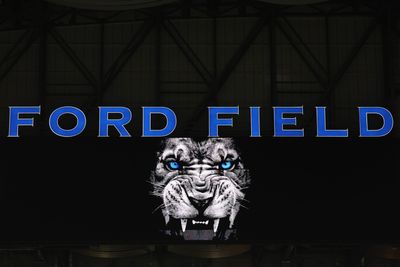 Lions raise the 2023 NFC North banner in Ford Field