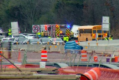 Bus rollover crash on upstate New York highway leaves 1 dead and a dozen injured