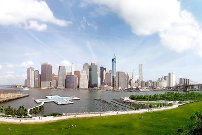New York governor promises a floating pool in city waterways, reviving a long-stalled urban venture