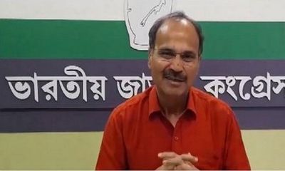 "Law and order deteriorating in West Bengal," says Adhir Ranjan Chowdhury days after attack on probe agency