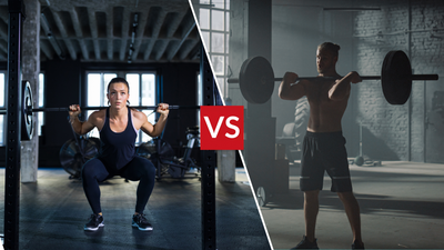 Front squat vs back squat: which is better for more muscular legs?