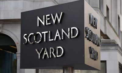 Met police officer charged with two counts of rape and suspended