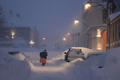 Snowstorm bringing record-breaking snowfall to Northeast after two-year drought