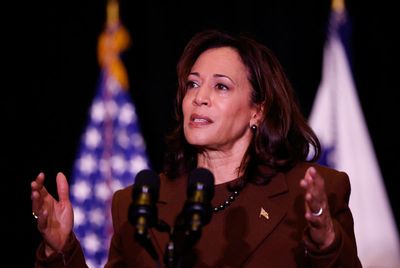 Kamala Harris warns of ‘all-out attack’ on voting rights by Trump and Republicans