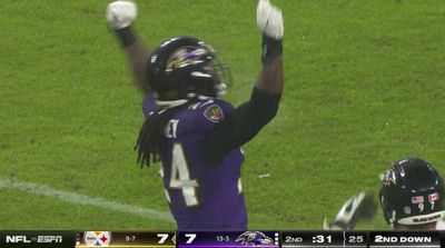 Jadeveon Clowney had the best sack celebration after hitting $750K Ravens incentive