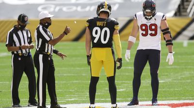 J.J. Watt Reacts After T.J. Watt Suffers Knee Injury in Steelers-Ravens