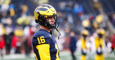 Michigan QB Cracks Hilarious Joke About Iowa When Asked About Practice for Washington