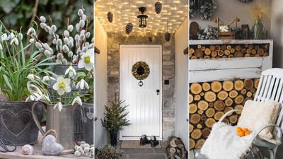 Front porch winter decor ideas – 6 seasonal suggestions for the entrance of your home
