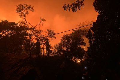 A fire in a Rohingya refugee camp in Bangladesh guts more than 1,000 shelters