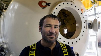 Frenchman who broke world cave diving record visits unexplored territory