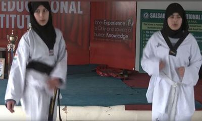 Budgam's taekwondo talents: Maryam Wani, Sheeqba Shabir shine at national level