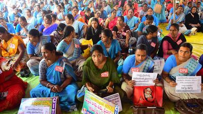 Anganwadi workers’ protest: Attendance of children and pregnant women plunges in Centres