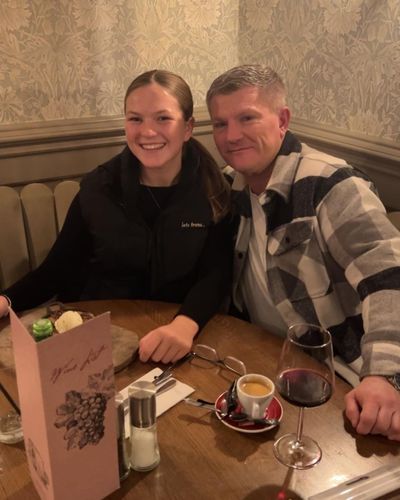 Ricky Hatton Bonds with Daughter Over Heartwarming Dinner