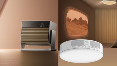 XGIMI launches a clever projector hidden in a ceiling light, and a stylish IMAX 4K projector