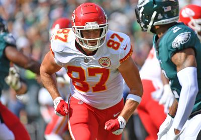 Travis Kelce out in Week 18, 1,000-yard receiving streak ends at seven seasons