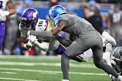 Justin Jefferson scores Vikings first touchdown vs. Lions