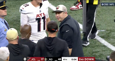 Falcons’ Arthur Smith Screamed NSFW Message at Saints’ Dennis Allen For Such a Lame Reason After Loss