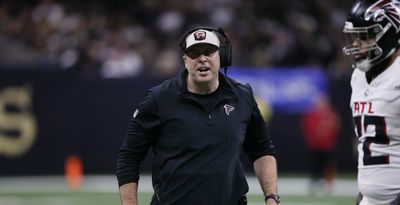 Falcons coach Arthur Smith blew up after a late Saints TD and no one felt bad for him