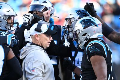 Chris Tabor to Panthers players after season finale: ‘This room will change’
