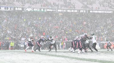 Ezekiel Elliott Had a Blunt Summation After Fulfilling His Dream of Playing in a Snow Game