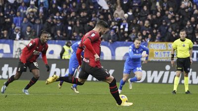 Giroud into double figures again, helps Milan beat Empoli 3-0 in Serie A. Napoli loses 3-0 at Torino