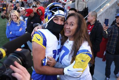 Watch: Puka Nacua shares special moment with his family after breaking records